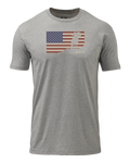 KUIU Ram Flag T-Shirt | Heather Grey