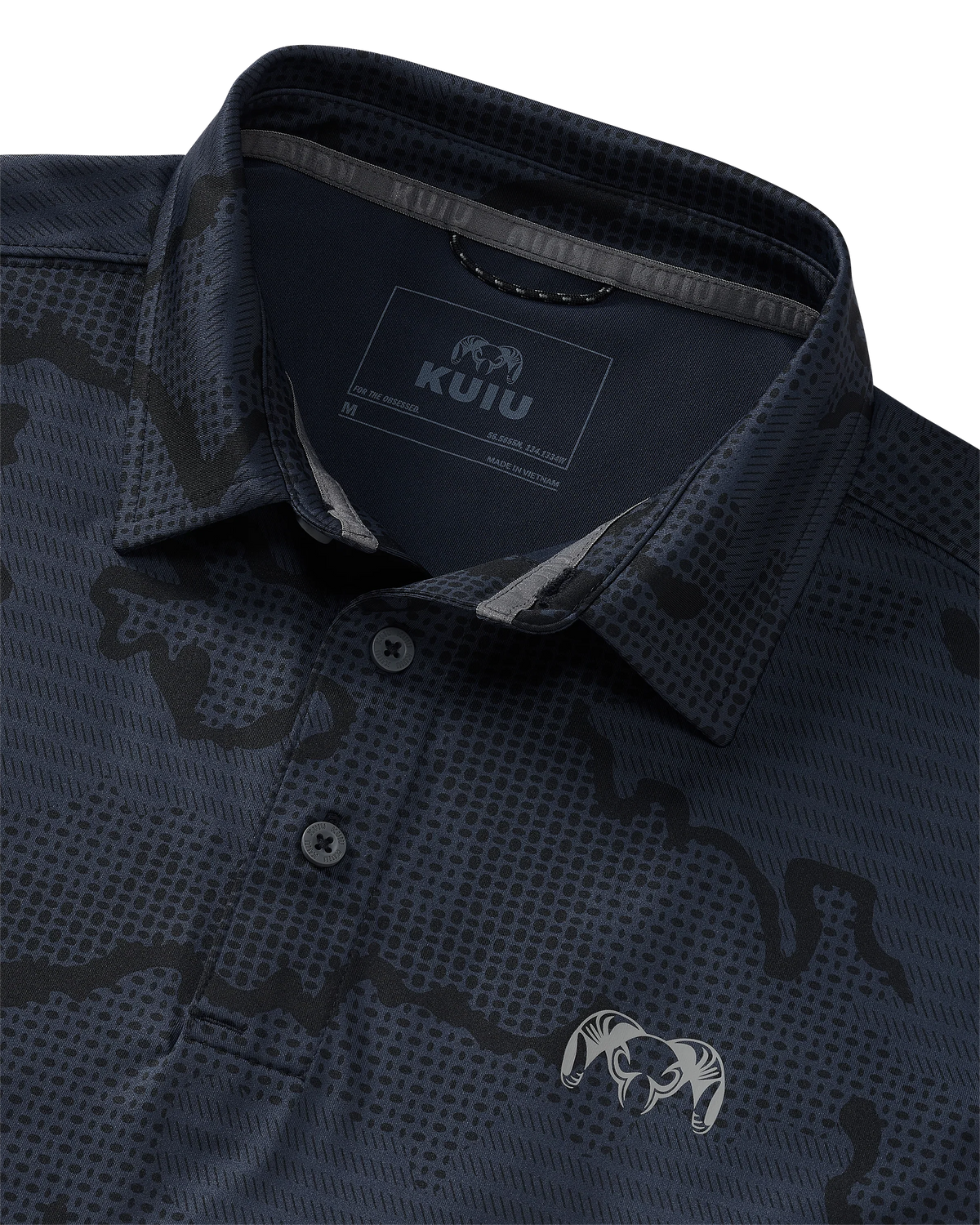 KUIU Performance Polo | Steel Blue Tonal