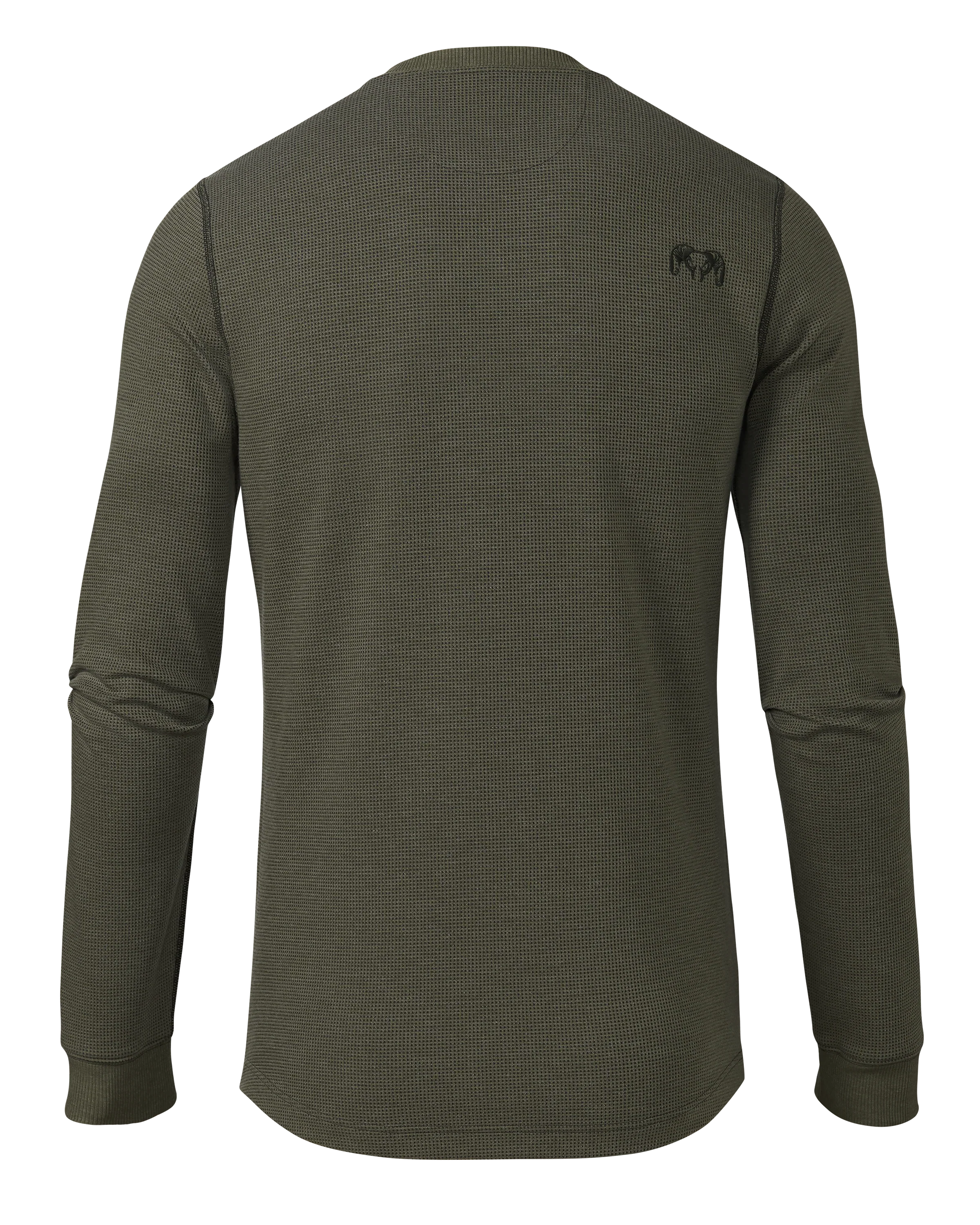 Canyon Waffle Henley | Ash Heather