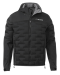 Axis Thermal Hybrid Hooded Jacket | Carbon