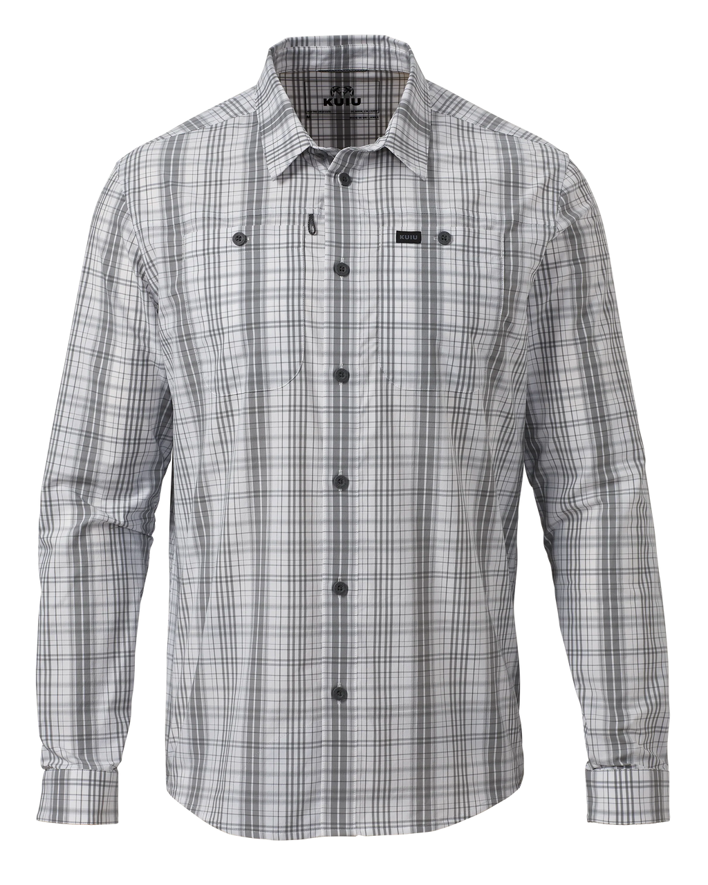 Borrego LS Shirt | Granite Plaid
