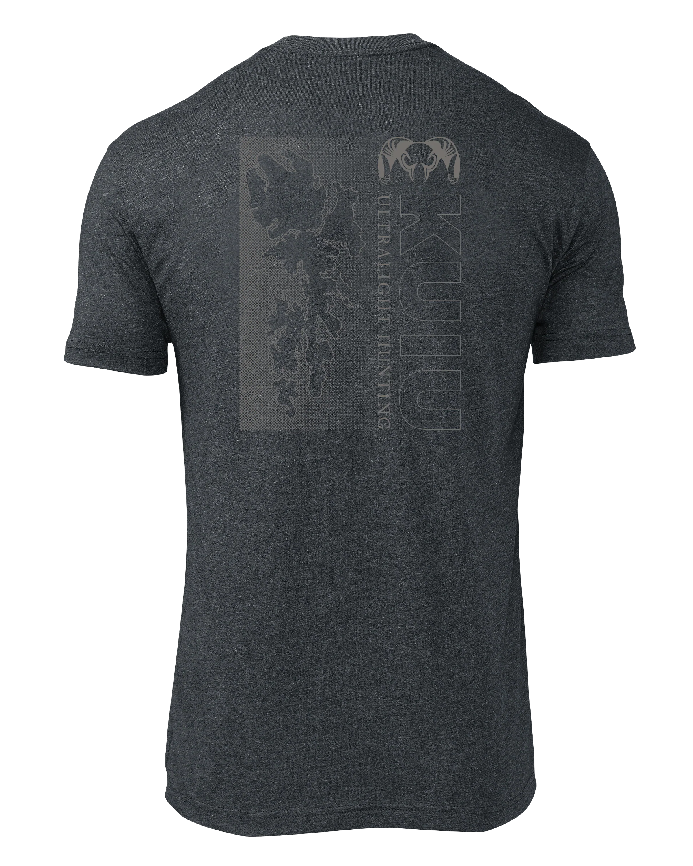 KUIU Island Fade T-Shirt | Charcoal