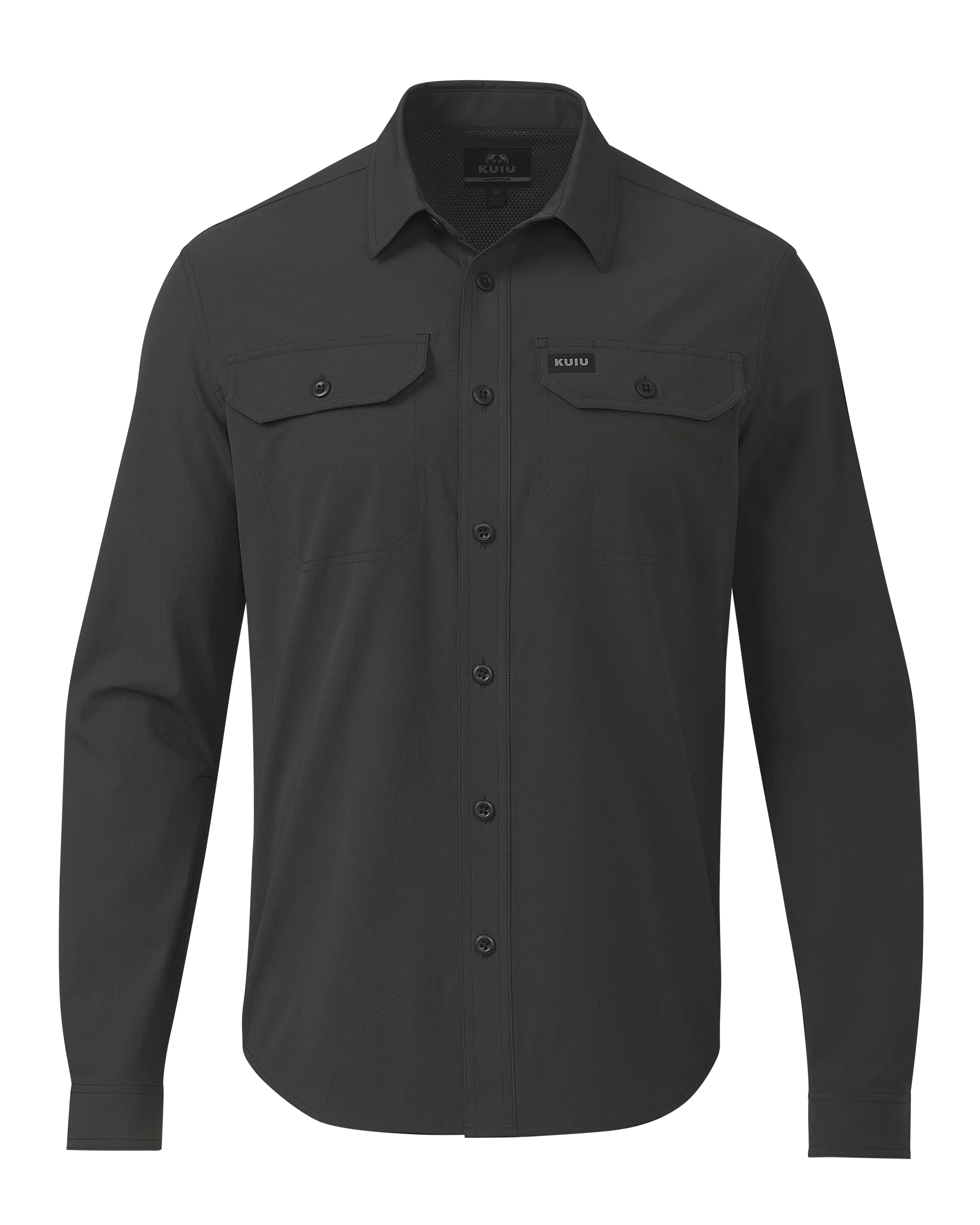 Gauge LS Work Shirt | Asphalt