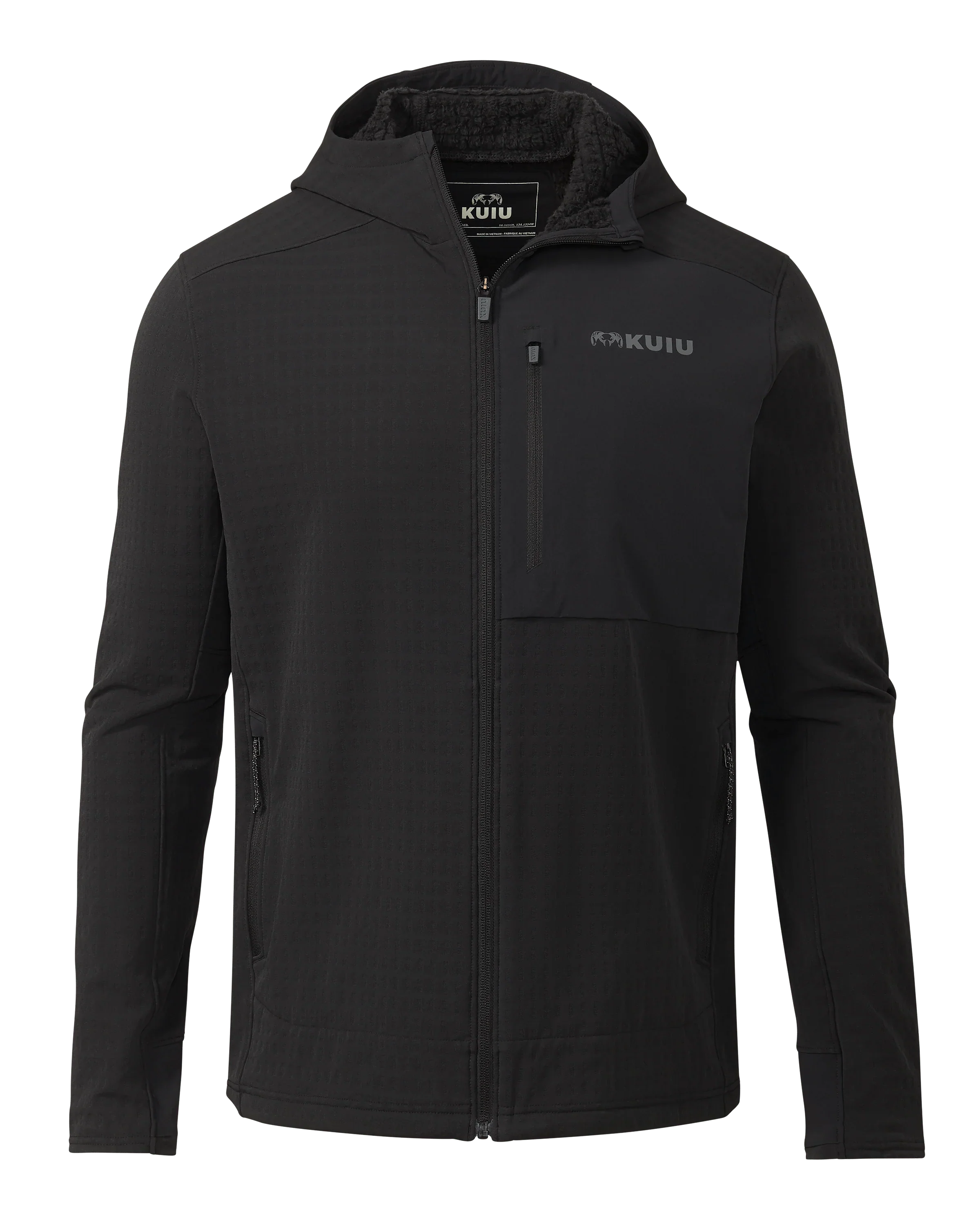 Blockfield Fleece Hoodie | Black