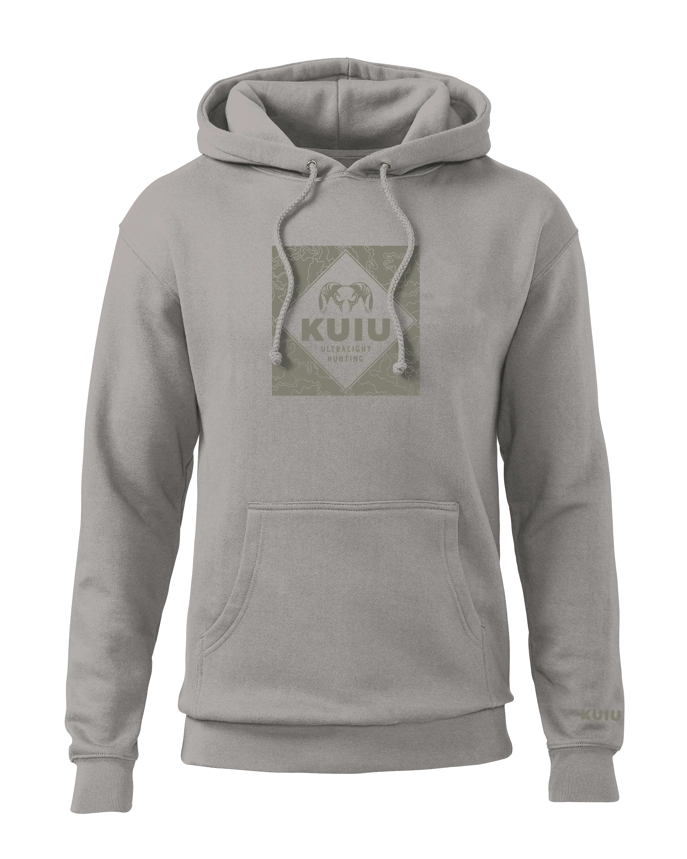 KUIU Camo Outline Hoodie | Cement