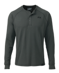 PRO Merino 200 Henley | Gunmetal