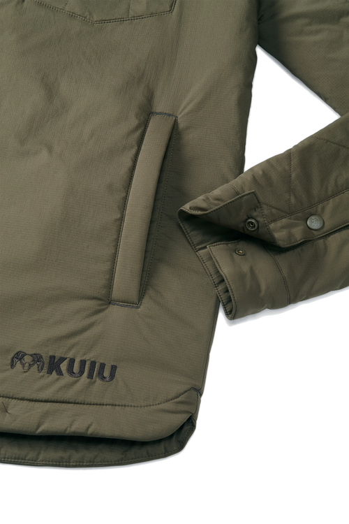 Base Camp Insulated Snap Shirt | Ash