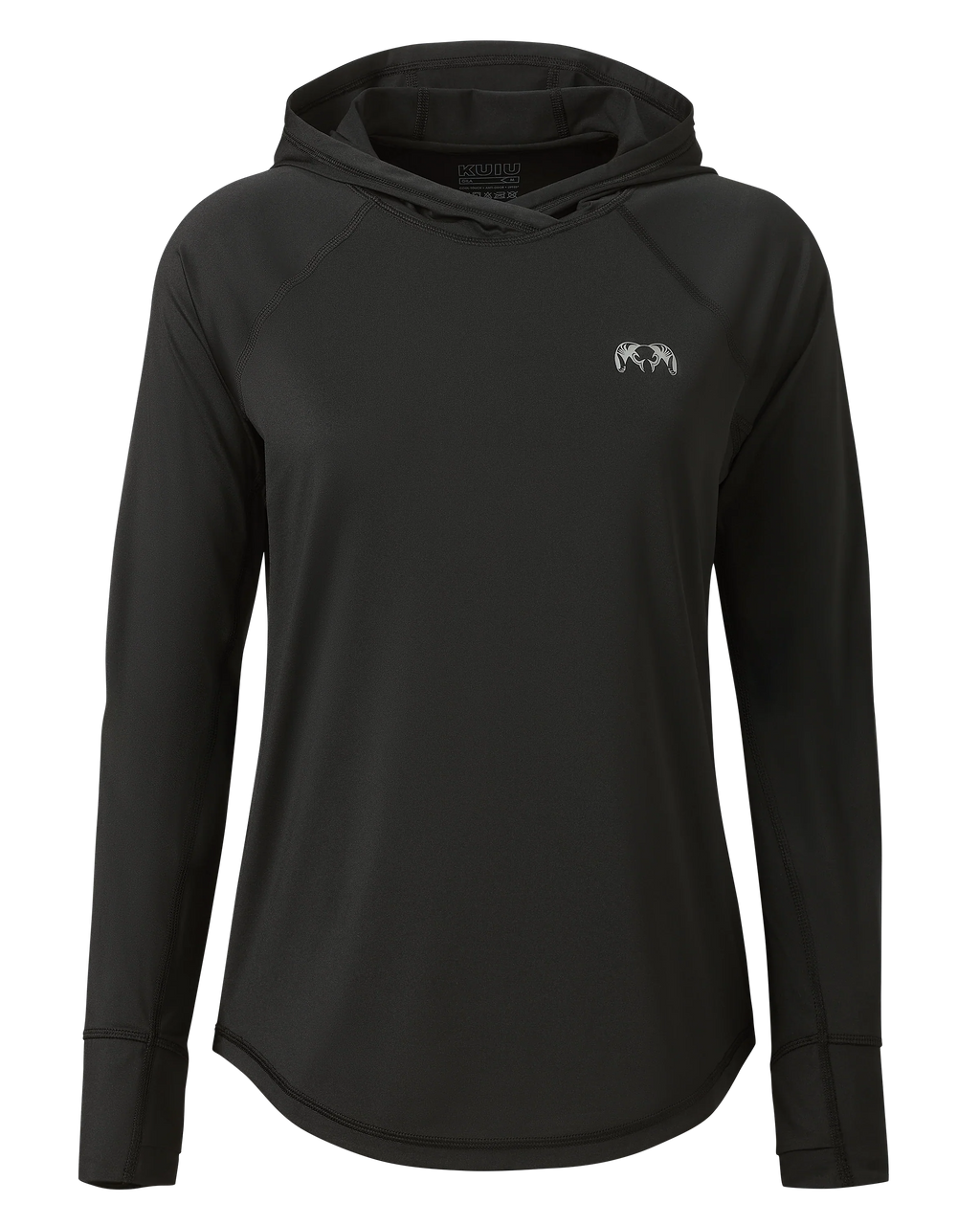 Women's Gila LS Hoodie | Black
