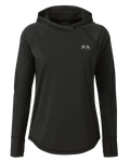 Women's Gila LS Hoodie | Black
