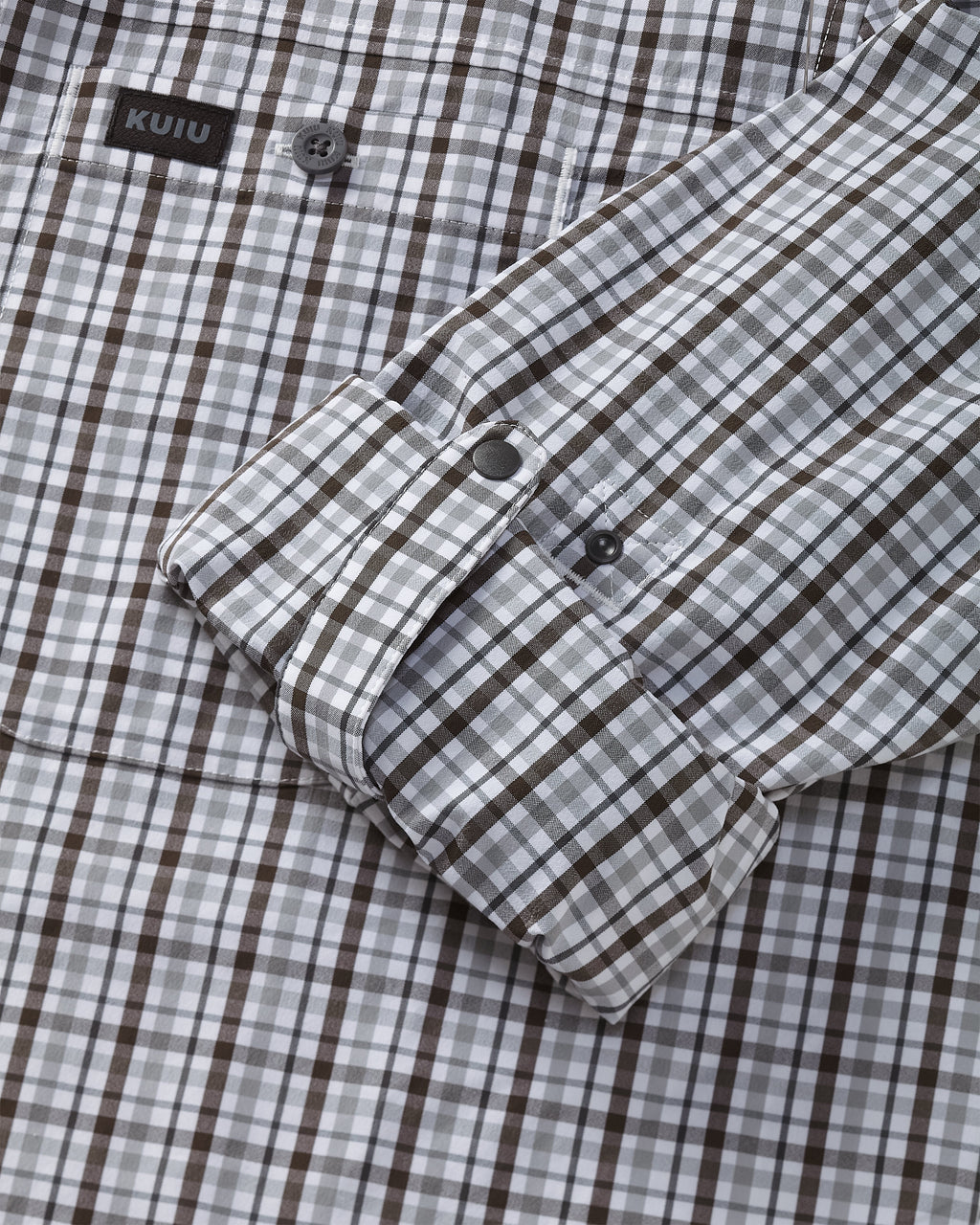 Borrego LS Shirt | Mini Cross Check Vias Plaid