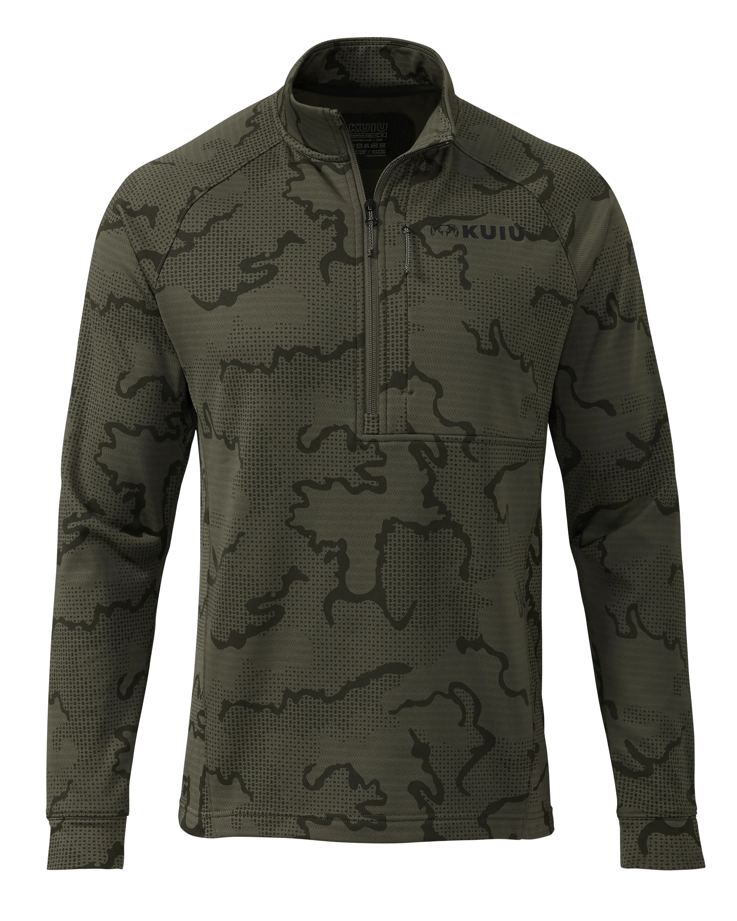 Ridgepoint Fleece Zip-T | Ash Tonal