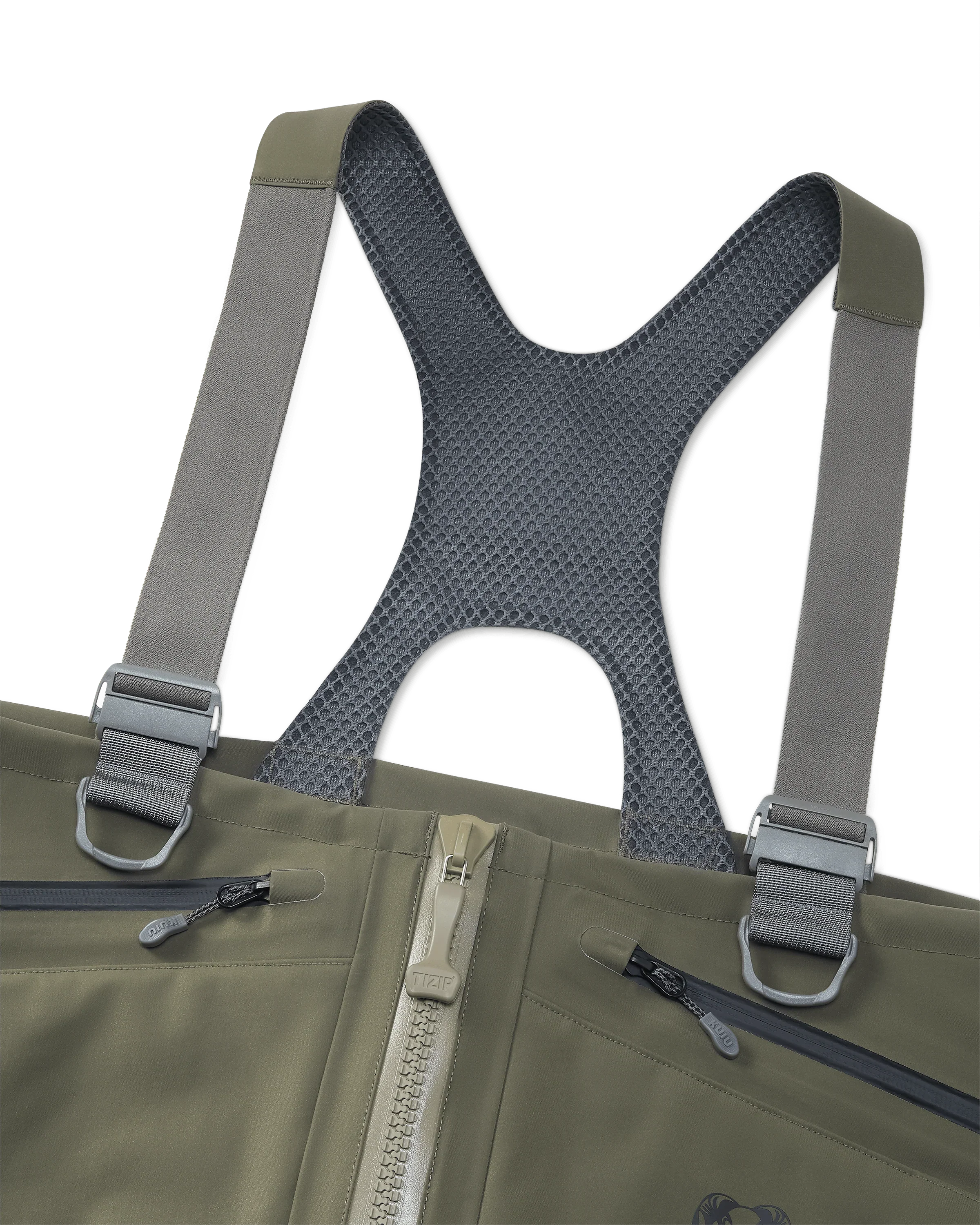 KUIU PRO HD Flex Zip Wader | Ash
