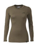 Women's ULTRA Merino 145 LS Crew | Ash
