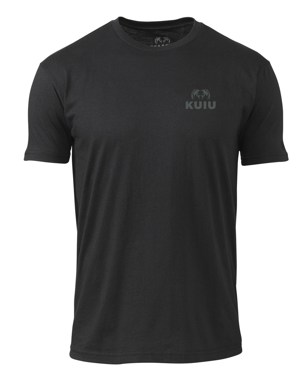 KUIU Vertical Flag Logo T-Shirt | Black