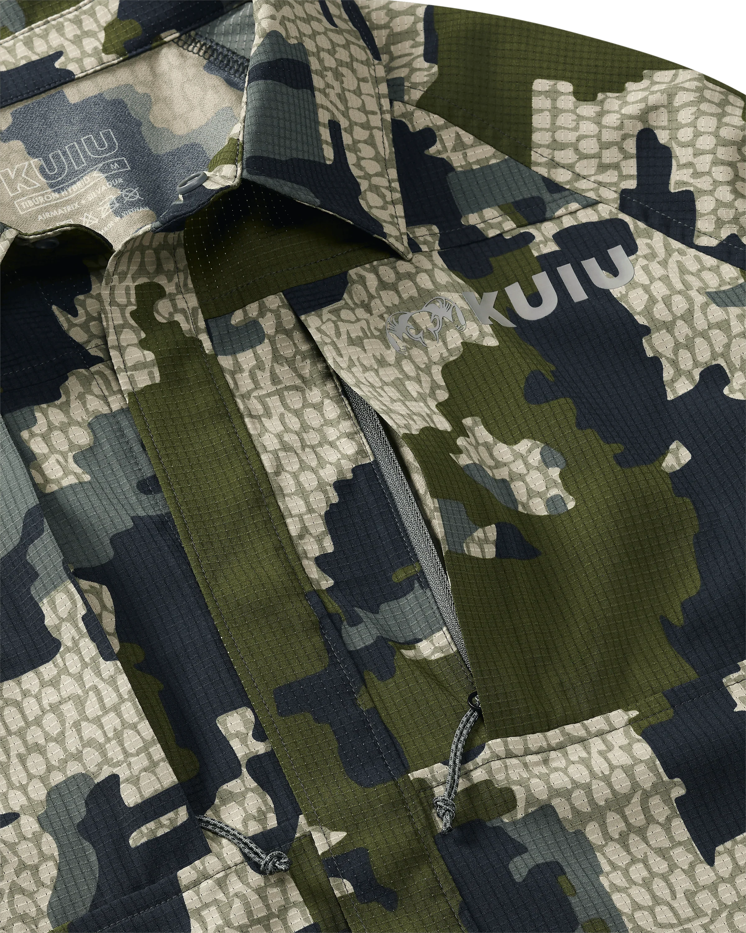 Tiburon Hybrid Snap Shirt | Verde