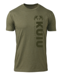 KUIU Solid Vertical T-Shirt | Military Green