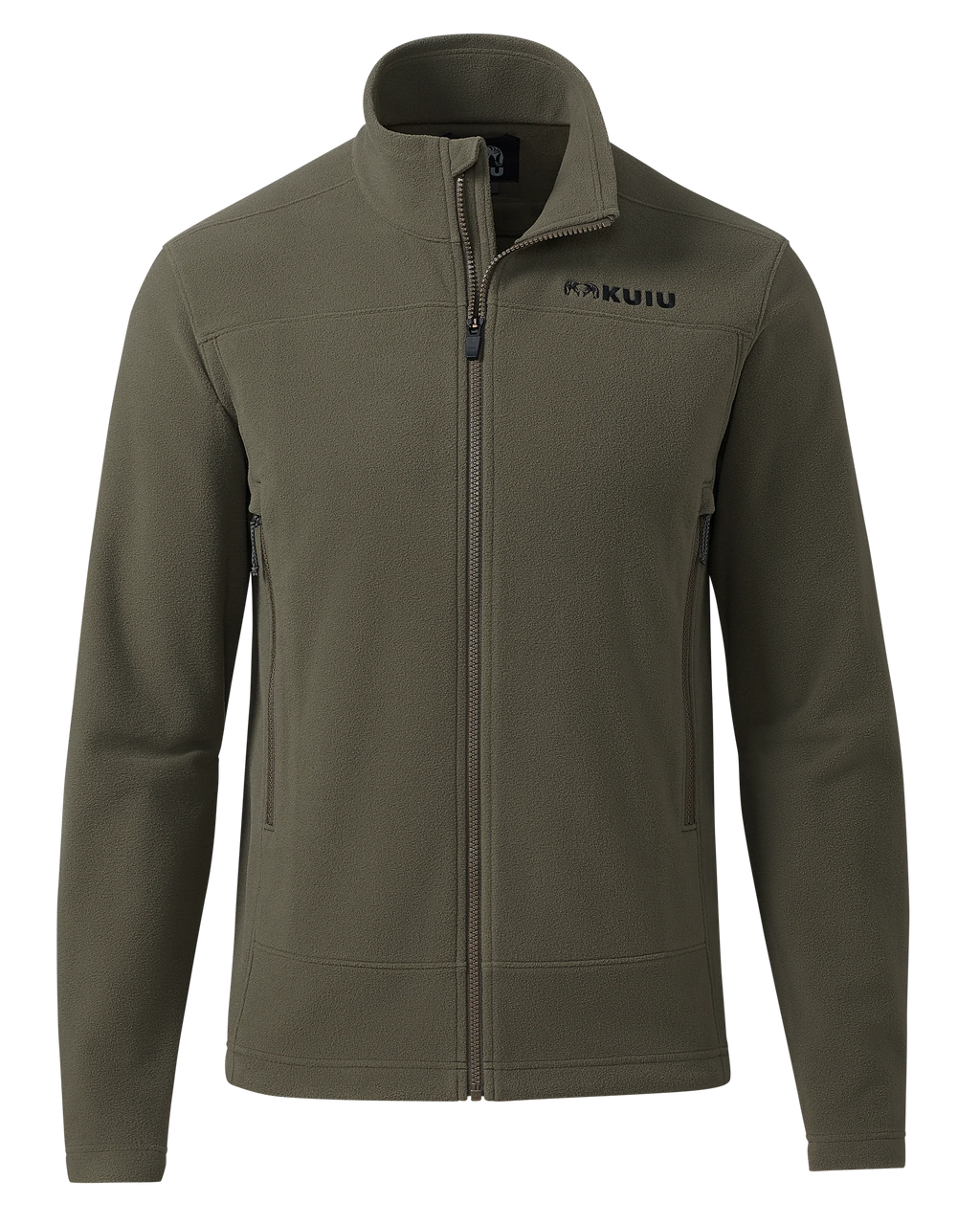 Border Fleece Full Zip | Ash