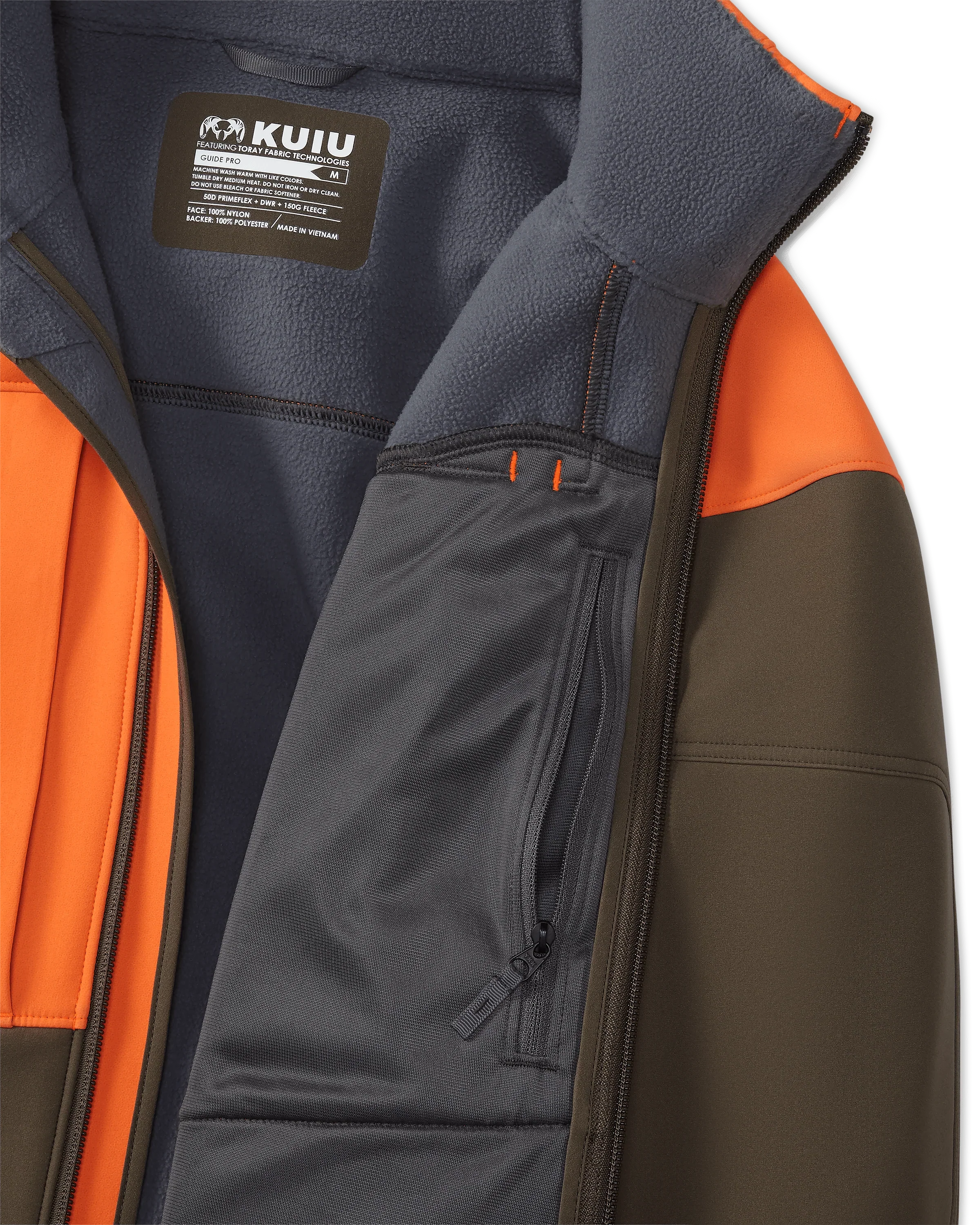 Guide PRO Hooded Jacket | Blaze/Major Brown