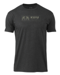 KUIU Topo Block T-Shirt | Charcoal