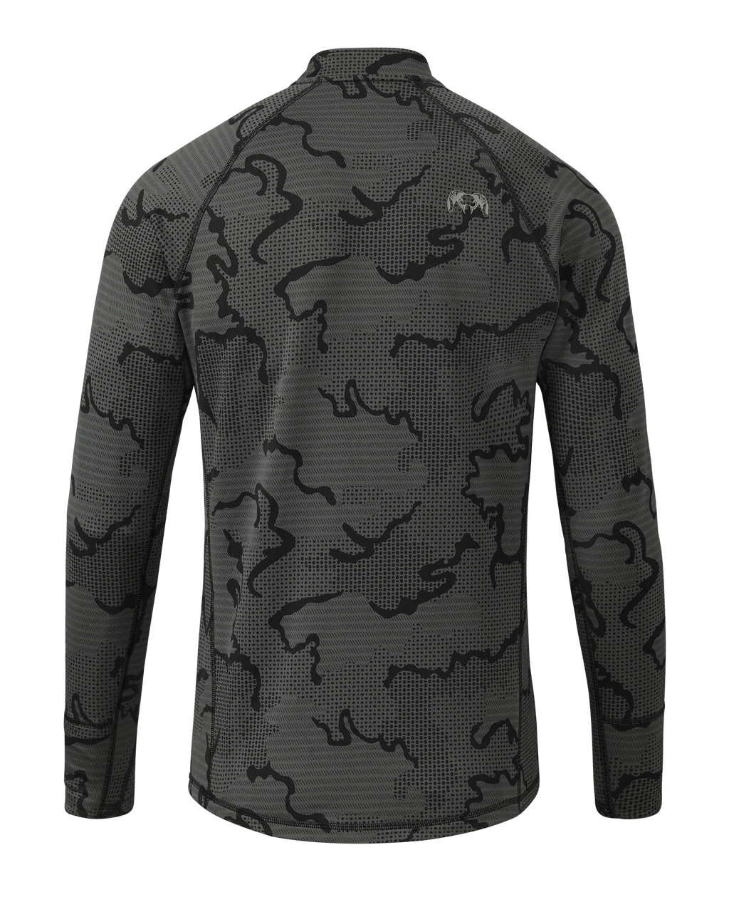 Ridgepoint Fleece Henley | Black Tonal