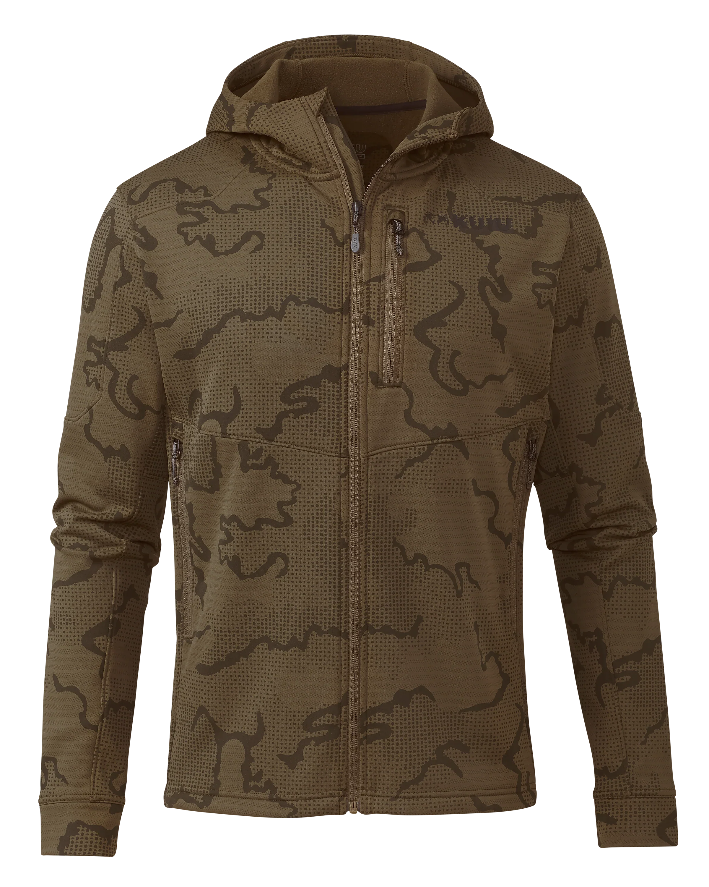 Ridgepoint Fleece Hoodie | Coyote Brown Tonal