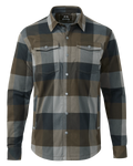 Field Flannel Fleece Shirt Jacket | Vias Plaid