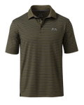KUIU Performance Polo Stripe | Evergreen Stripe