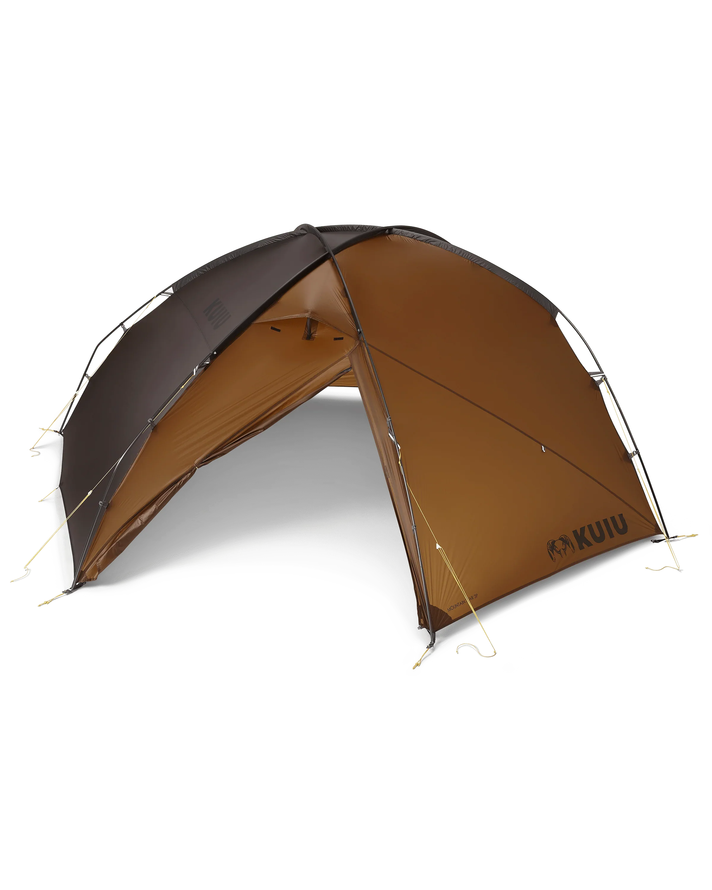 Mountain Star 3 Person Tent | Gunmetal-Camel