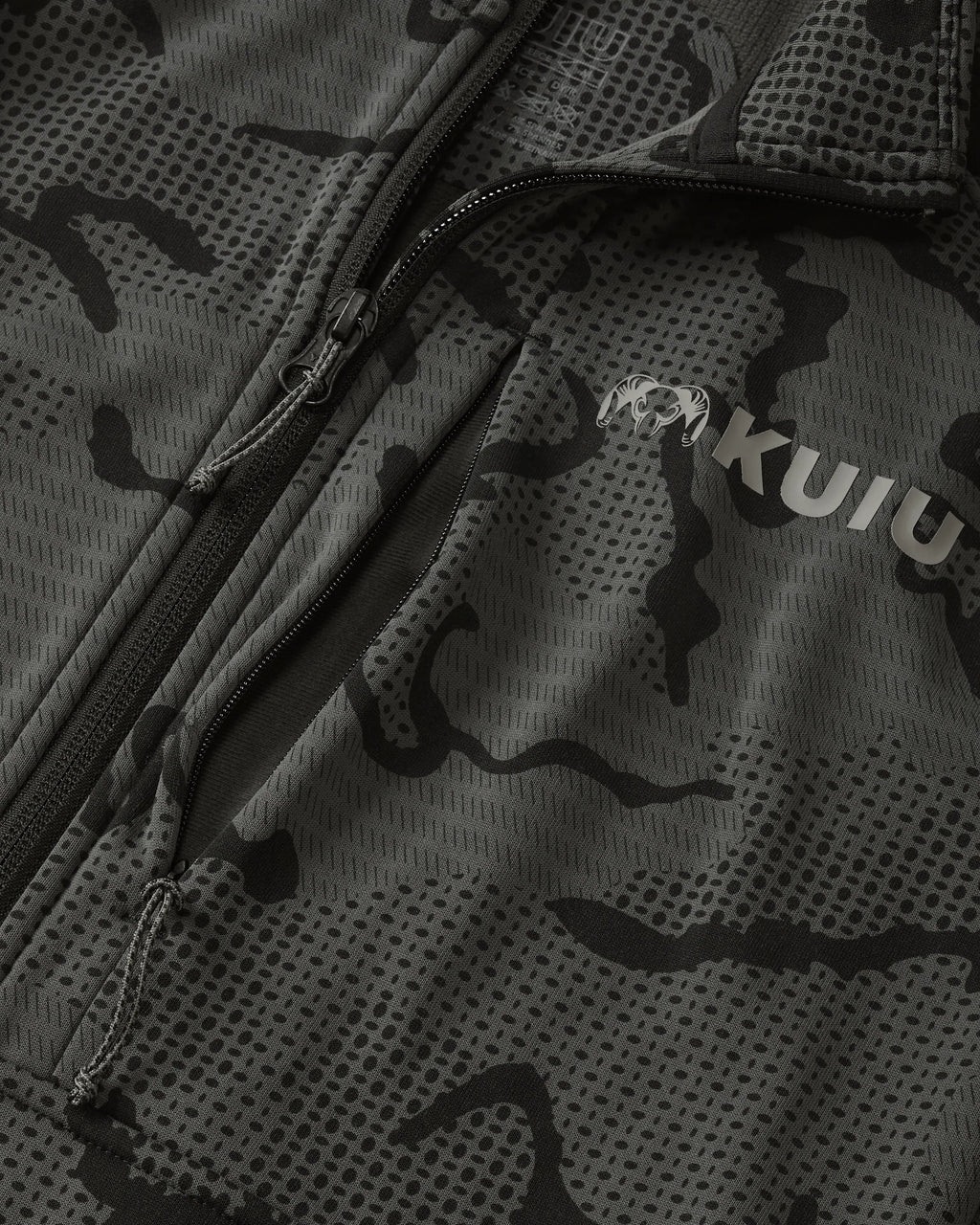 Ridgepoint Fleece Zip-T | Black Tonal