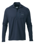 PRO Merino 200 Zip-T | Steel Blue