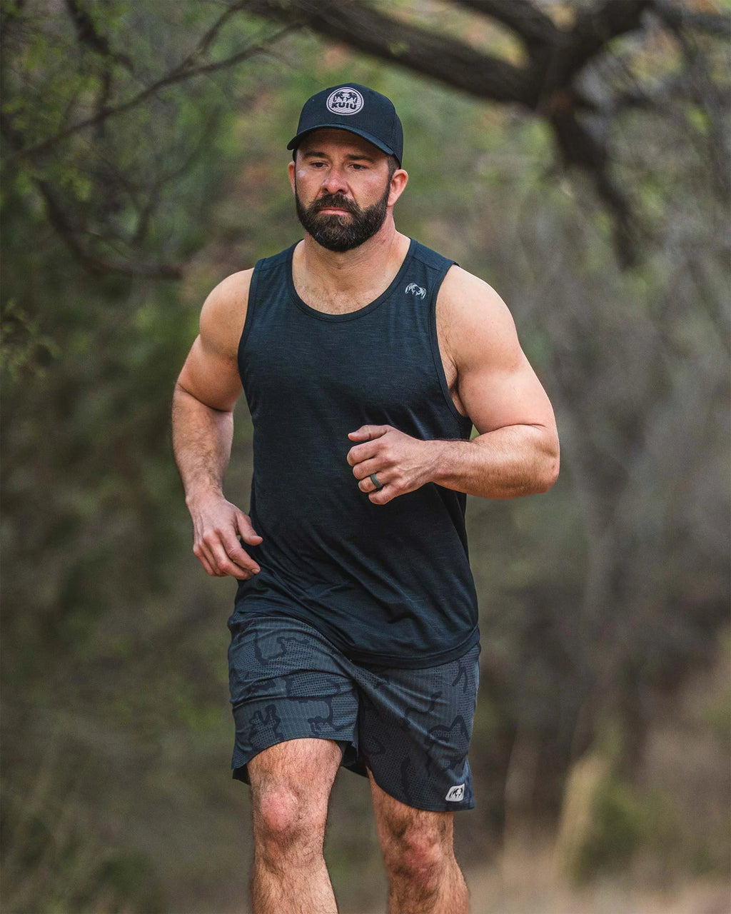 EnduroMesh Tank | Midnight Blue Heather
