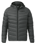 Super Down LT Hooded Jacket | Gunmetal