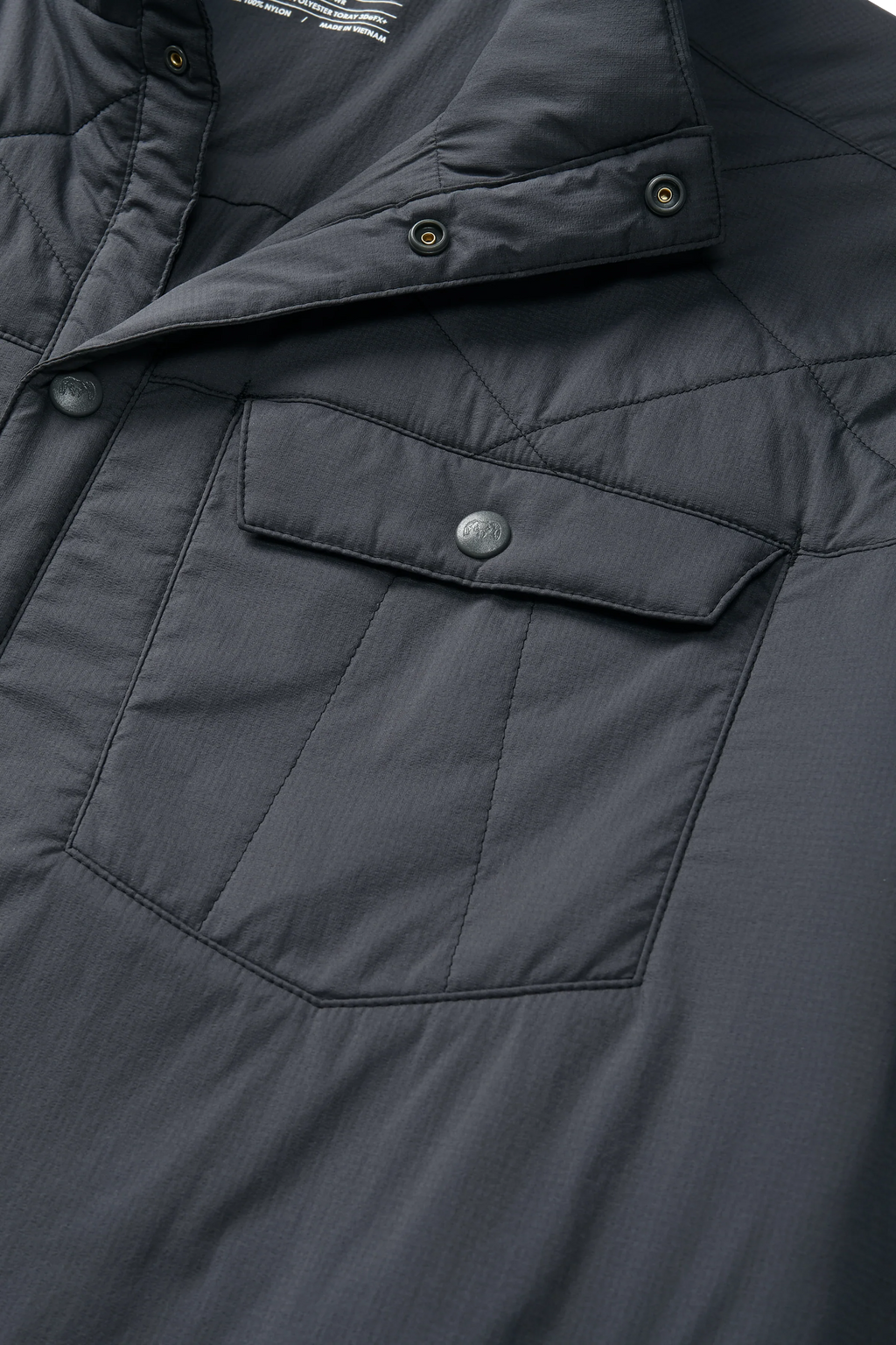 Base Camp Insulated Snap Shirt | Gunmetal