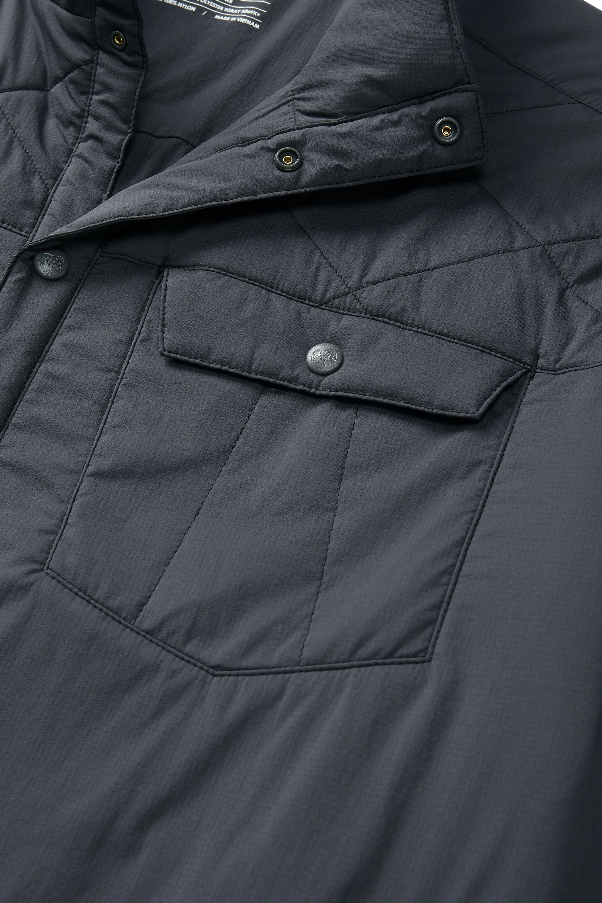 Base Camp Insulated Snap Shirt | Gunmetal