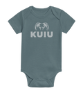KUIU Stacked Logo Baby One-Piece | Harbor