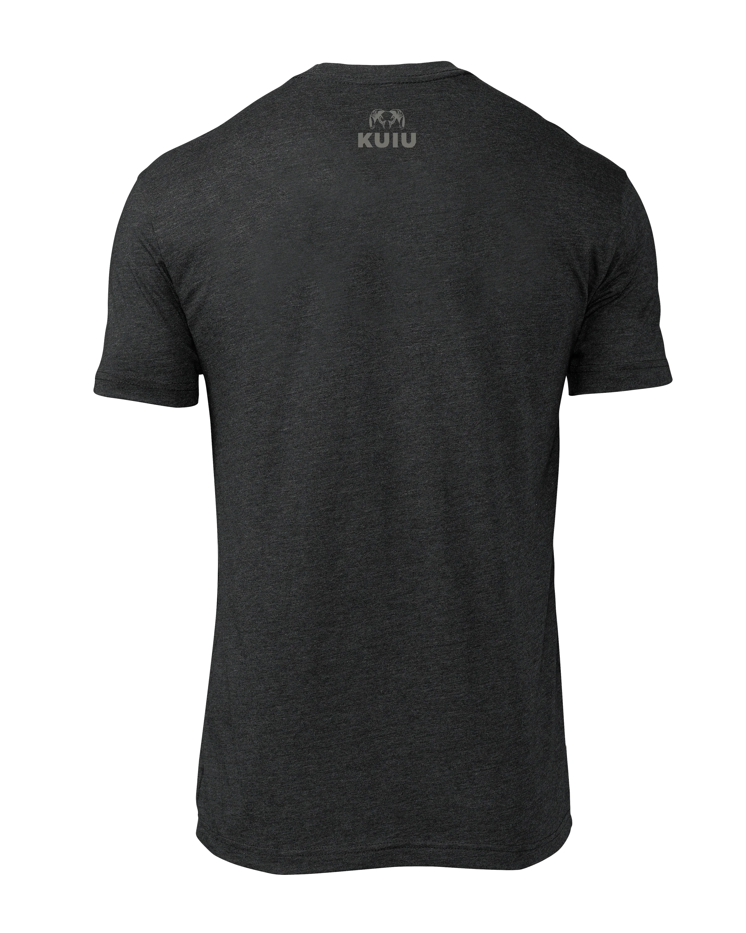 KUIU Topo Block Logo T-Shirt | Charcoal