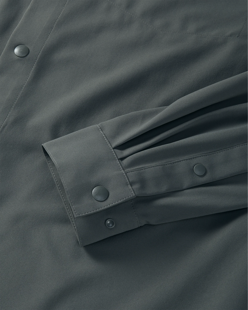 Mesa Vented LS Snap Shirt | Stone