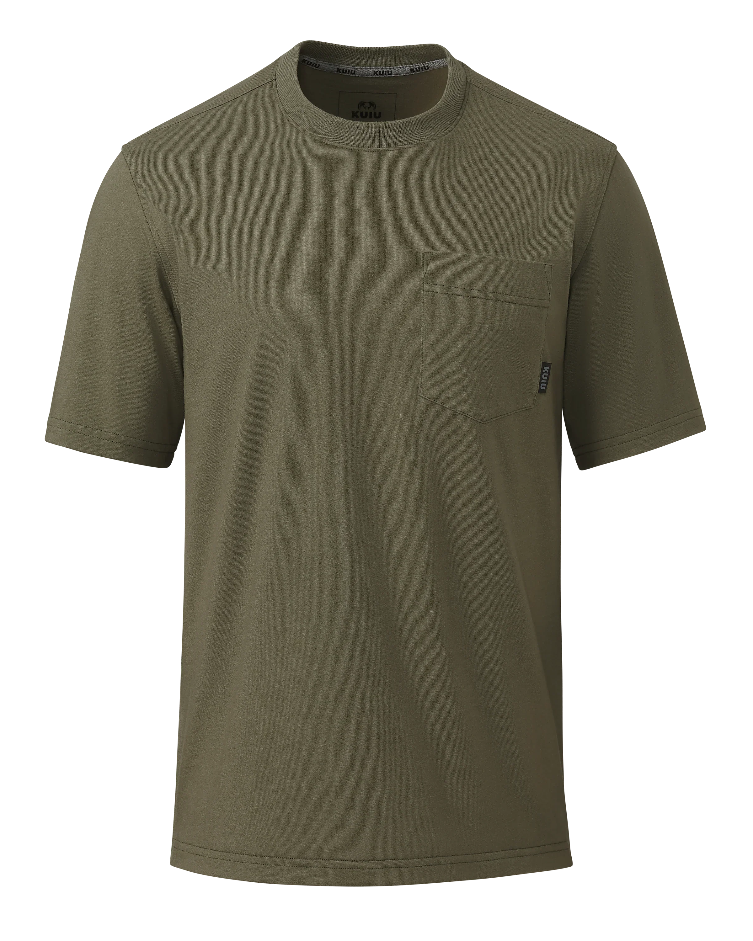 Workgrade SS Pocket Crew | Evergreen