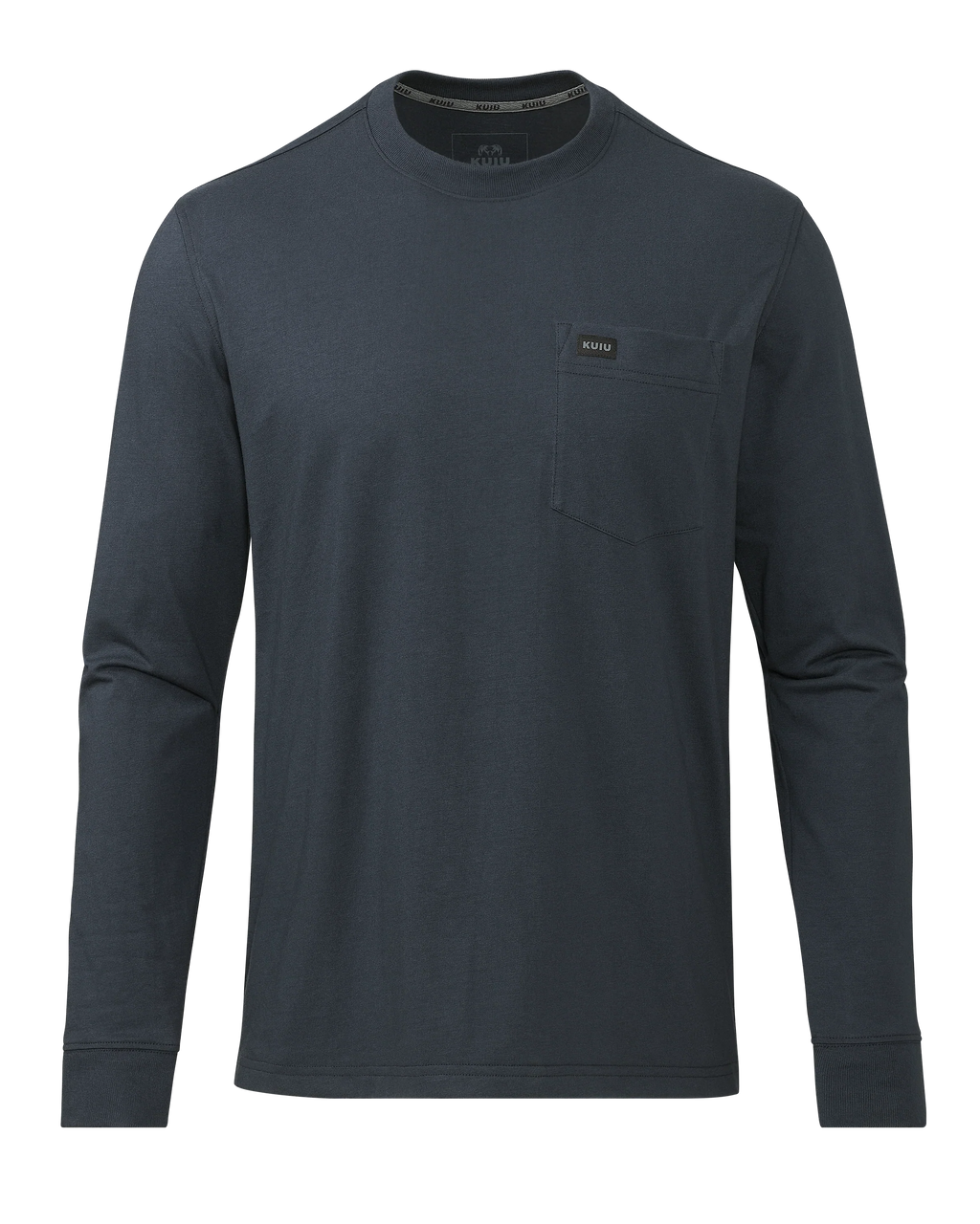 Workgrade LS Pocket Crew | Steel Blue