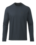 Workgrade LS Pocket Crew | Steel Blue