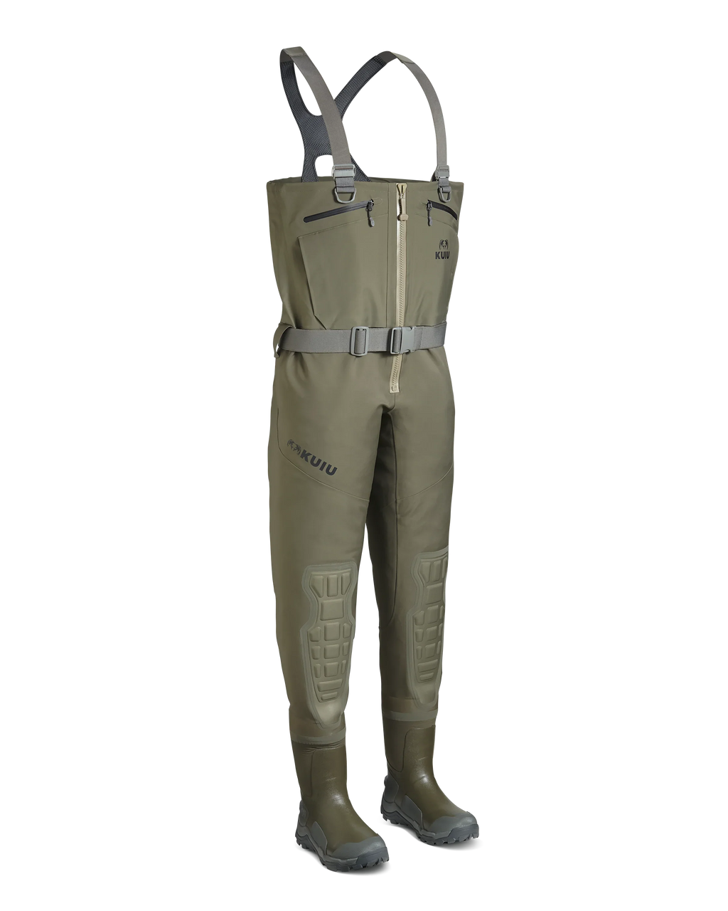 KUIU PRO HD Flex Zip Wader | Ash