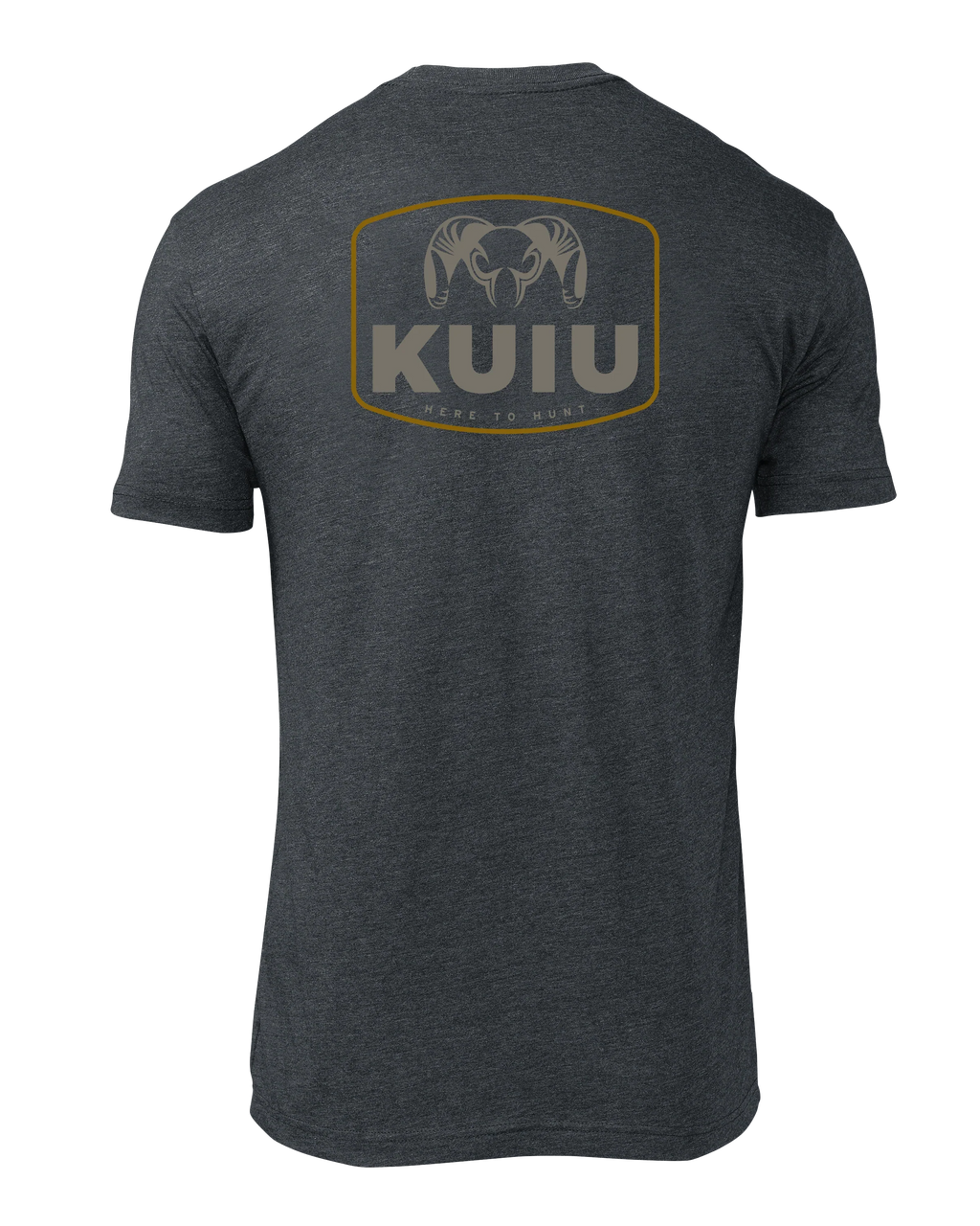 KUIU Here to Hunt Patch T-Shirt | Charcoal
