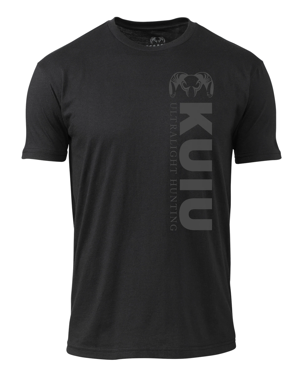 KUIU Solid Vertical T-Shirt | Black