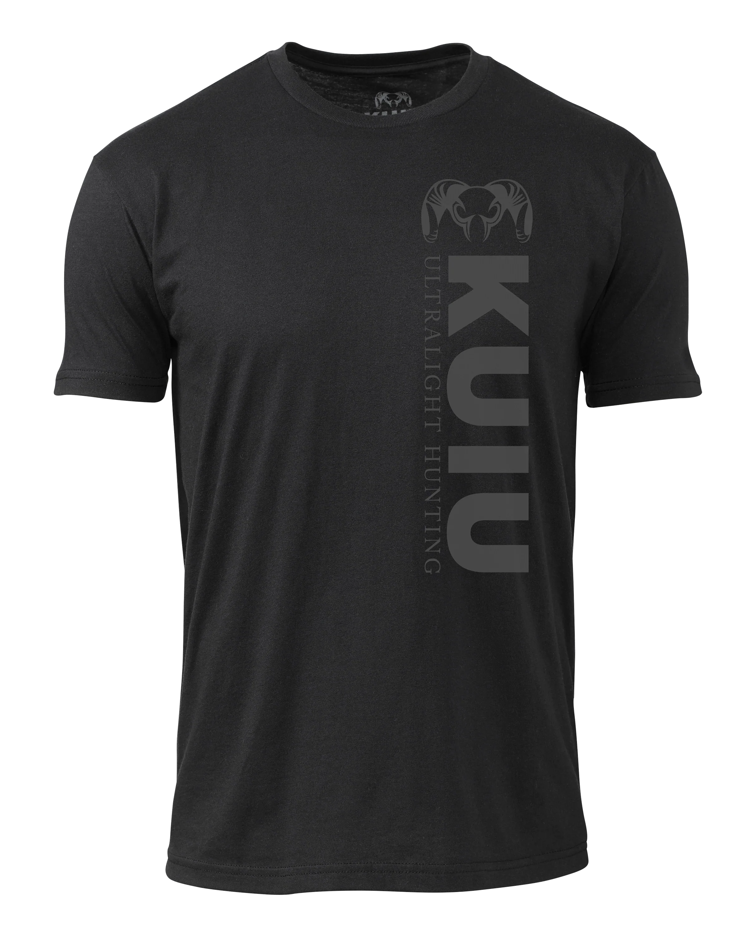 KUIU Solid Vertical T-Shirt | Black
