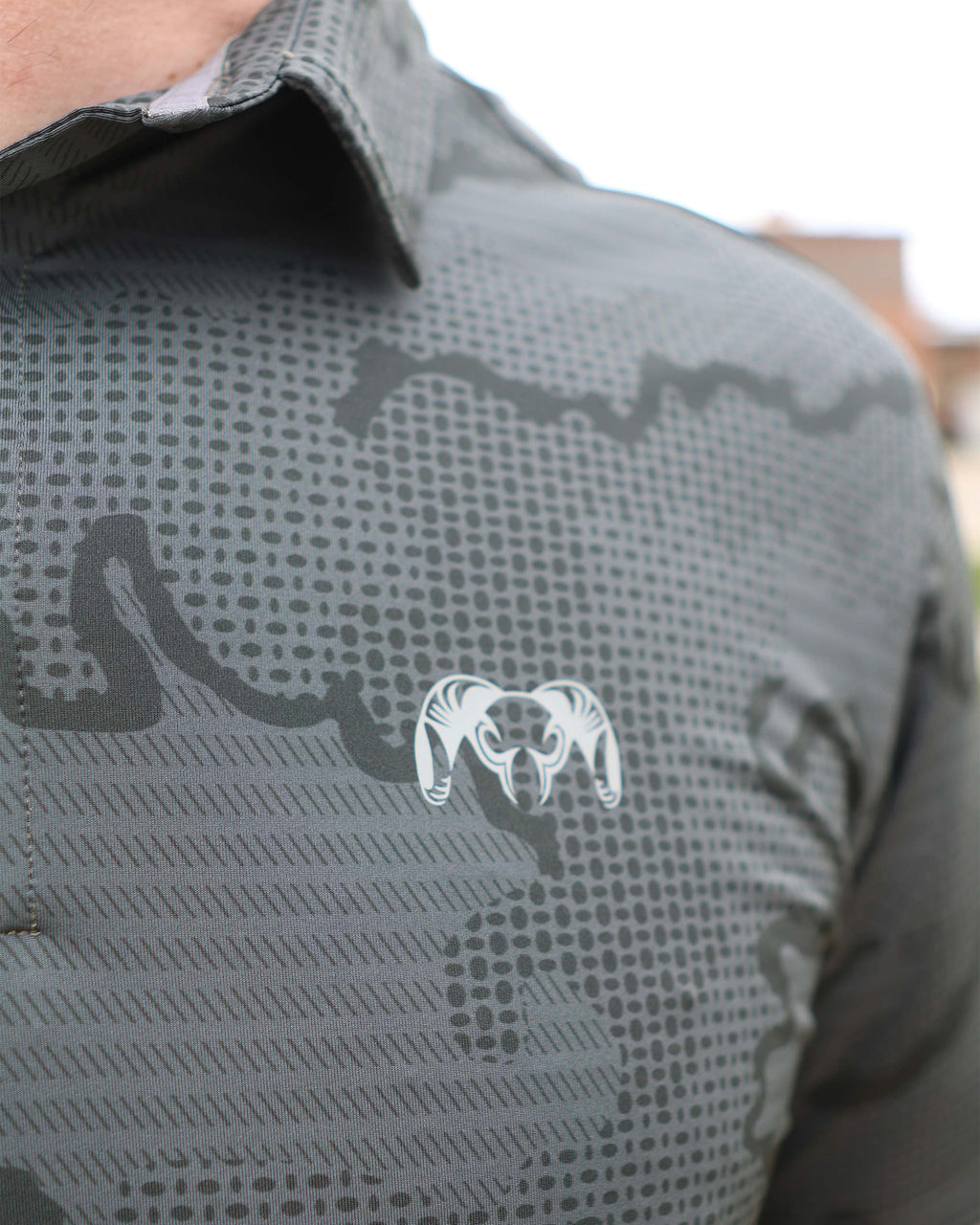 KUIU Performance Polo | Gunmetal Tonal