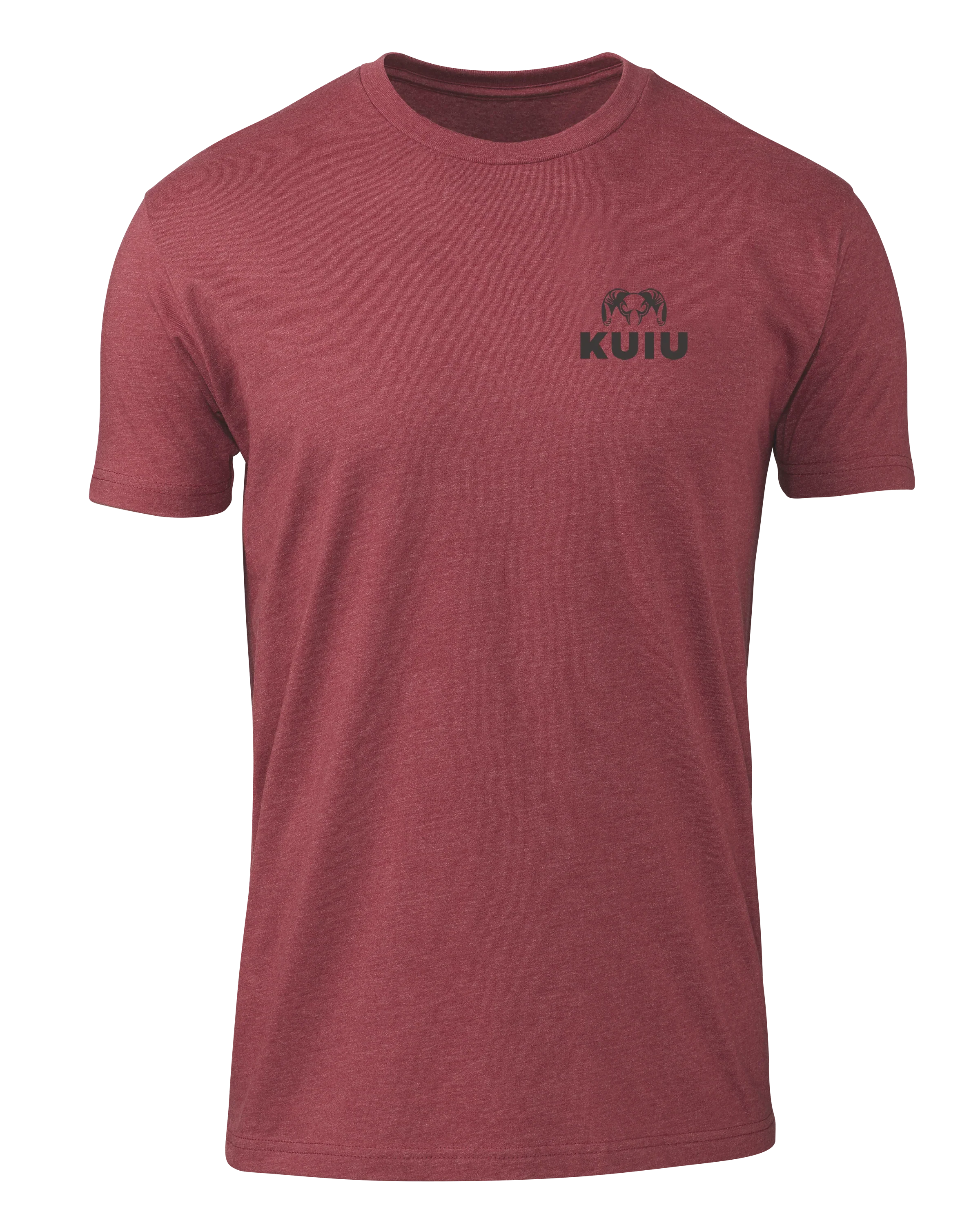 KUIU Ram Chest Logo T-Shirt | Cardinal