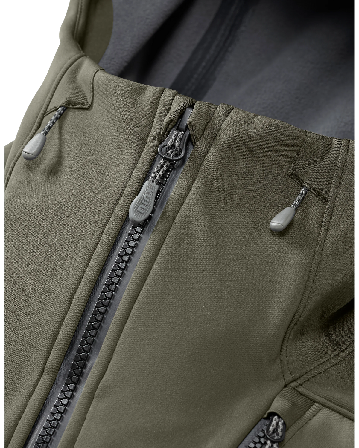 Axis Hybrid Hooded Jacket | Ash
