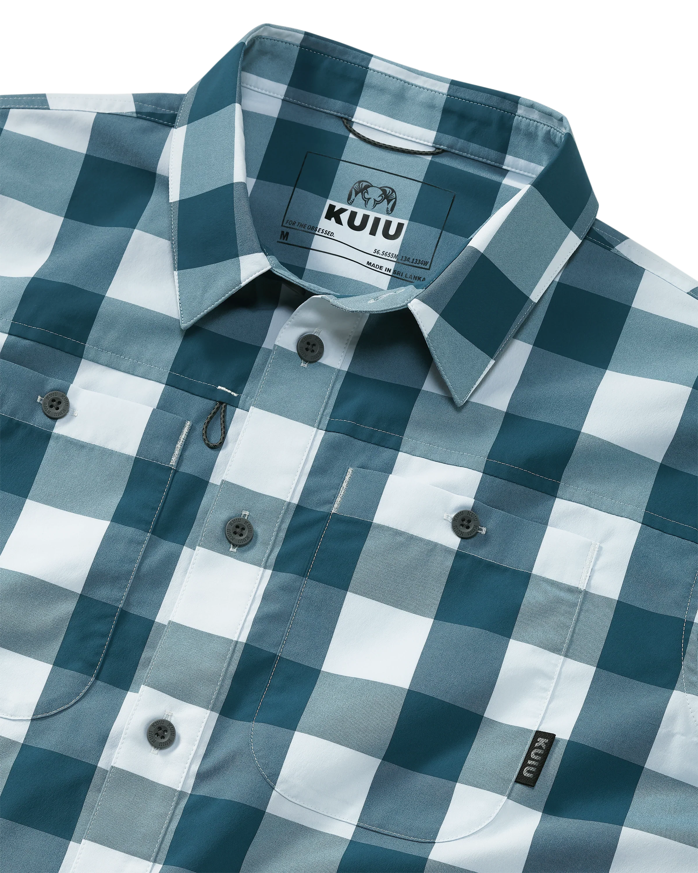 Borrego LS Shirt | Lake Plaid