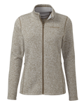 Women's Base Camp Full Zip Sweater | Khaki White Heather