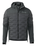 Axis Thermal Hybrid Hooded Jacket | Gunmetal